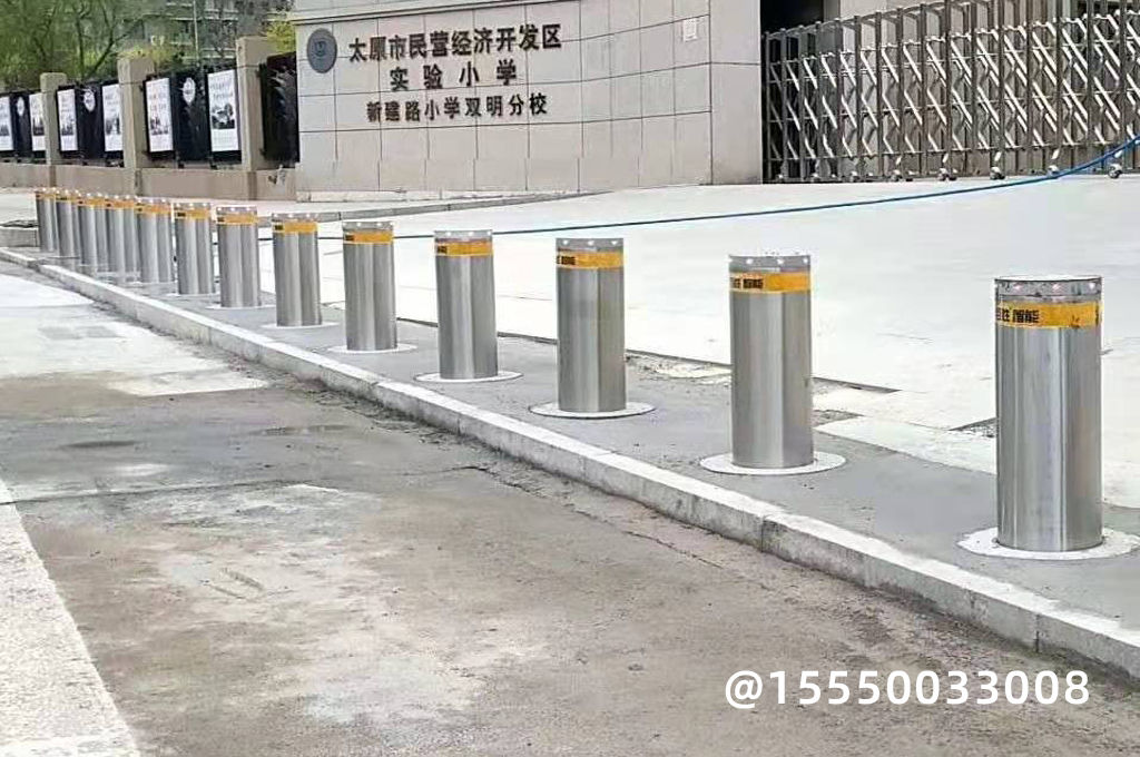 军事基地地埋式折叠升降柱