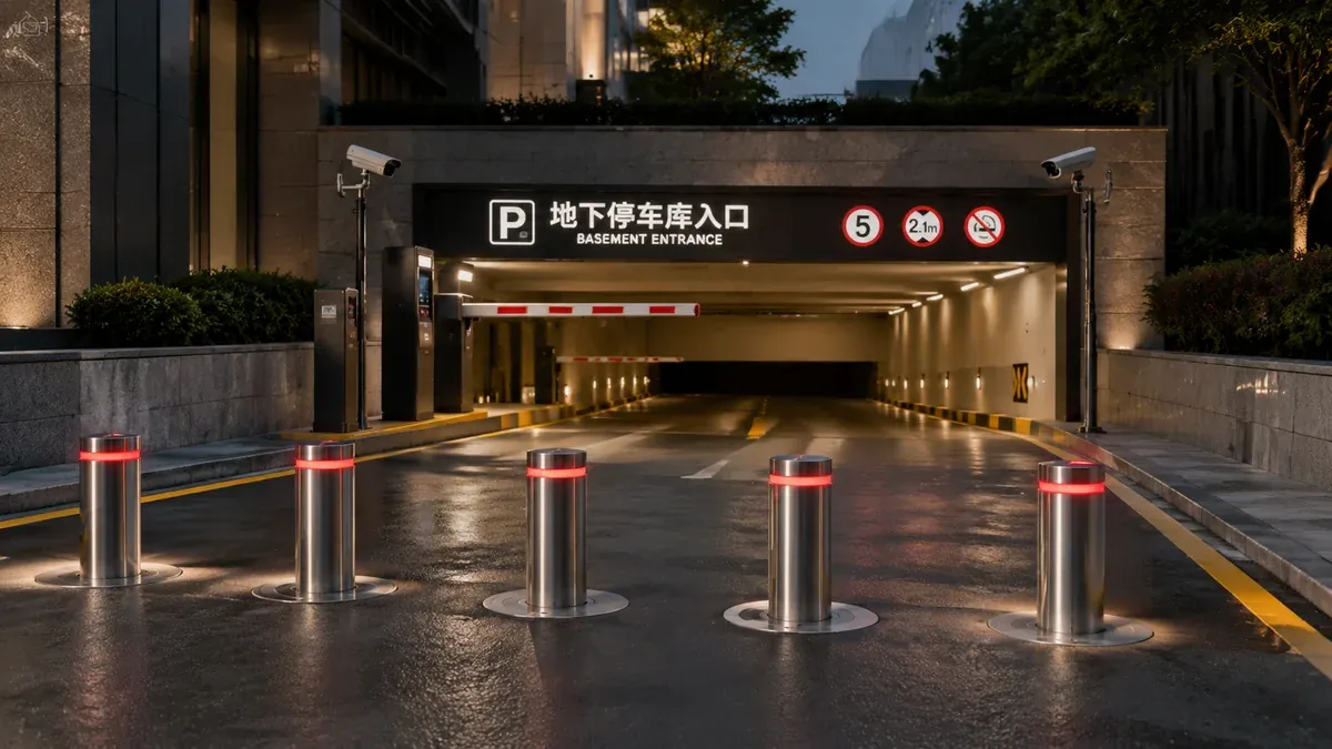智能升降柱核心参数详解：响应防撞防护(图1)